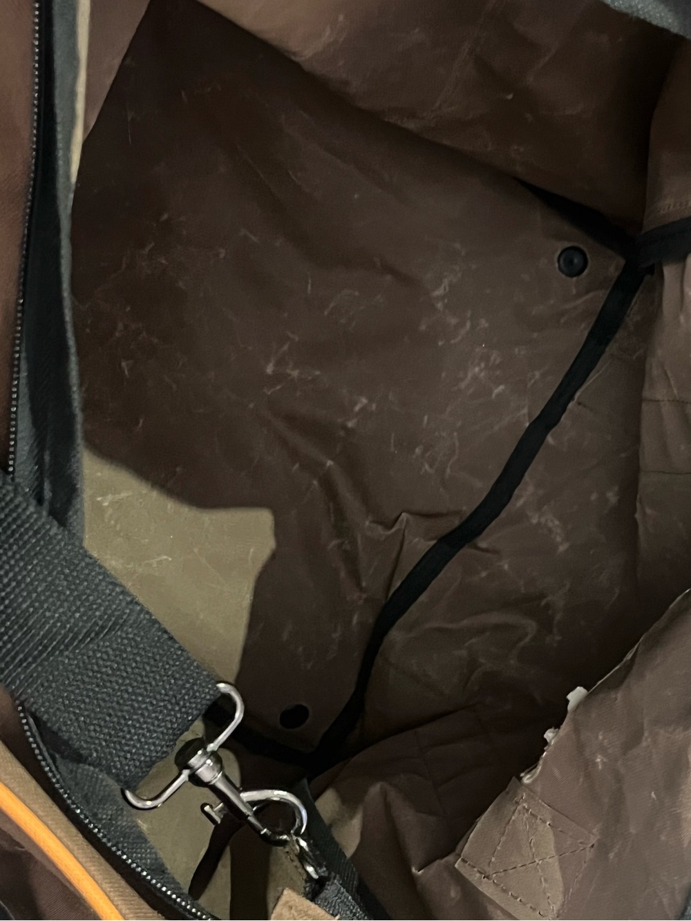 Stetson Duffle bag with Cowboy boot zipper pockets - Picture 6 of 7